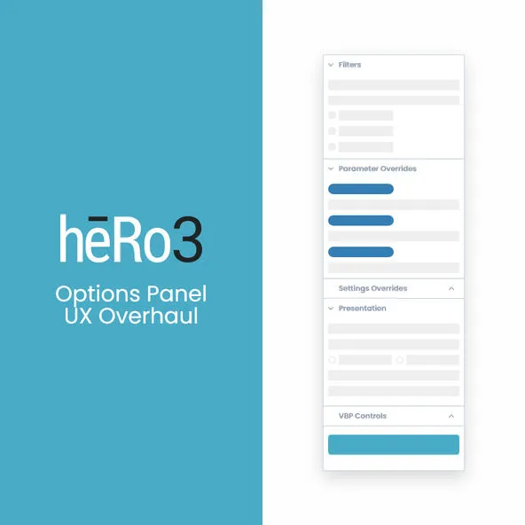 heRo3 UX Options
